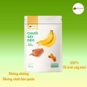 Chuối sấy dẻo ba miền
