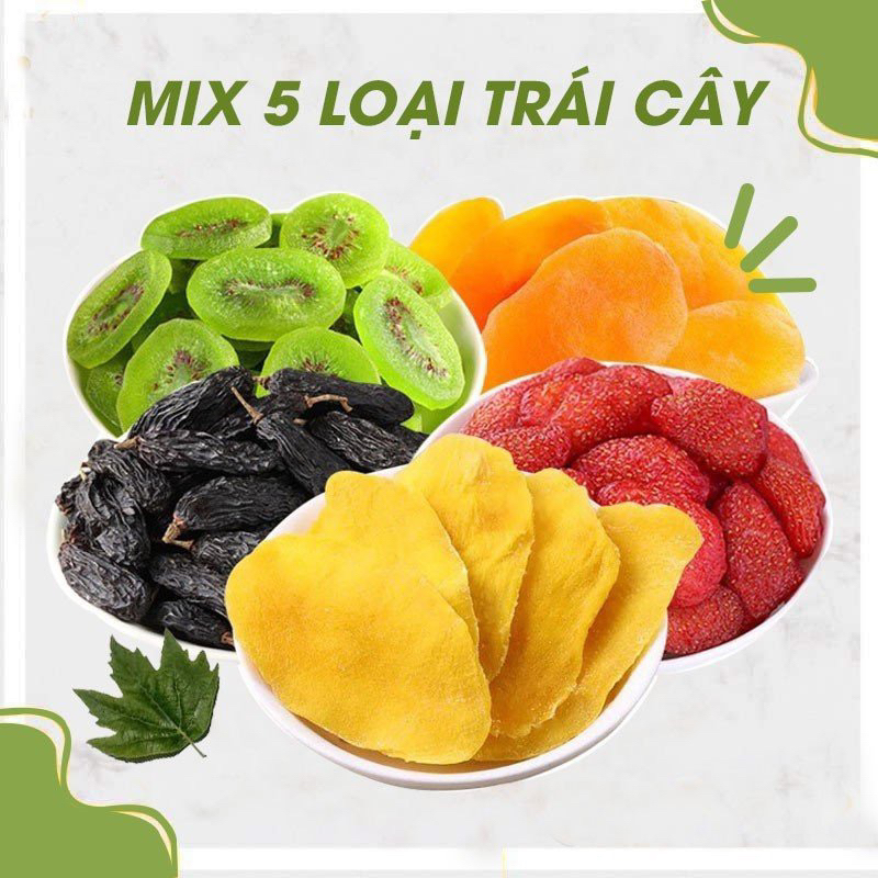 Bảo quản trái cây sấy ba miền