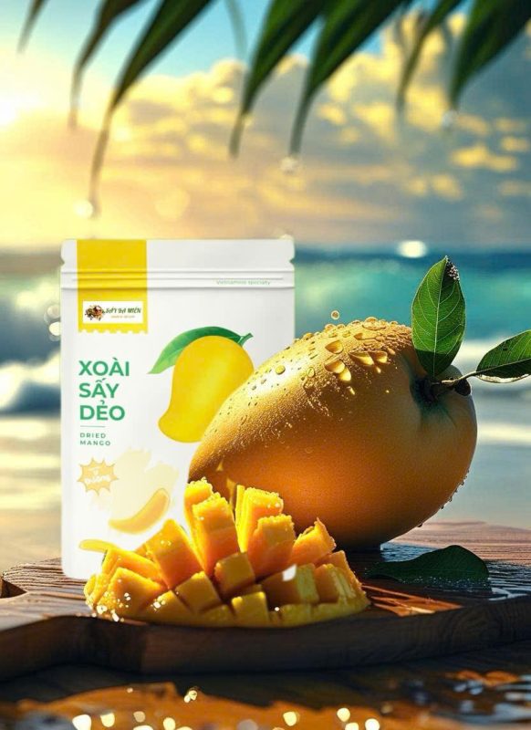 hoa quả sấy bị ỉu