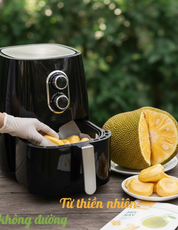 Hướng dẫn cách làm mít sấy giòn bằng nồi chiên không dầu